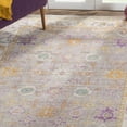 thumbnail image 3 of SAFAVIEH Windsor Harland Traditional Area Rug, Gold/Lavender, 9' x 13', 3 of 10