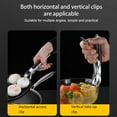 thumbnail image 1 of stanreset 2piece Kitchen Multifunctional Dish Clip Insulated Easy To Is Insulated Orange With silicone pad, 1 of 6