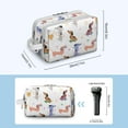 thumbnail image 3 of Toiletries Bag,Dachshund Sport Mens Womens Toiletry Bag Bathroom Bag,Waterproof Toiletry Travel Bag Dopp Kit Shaving Bag 11x6.3x5.1 Inch, 3 of 5