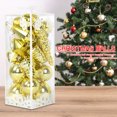 thumbnail image 2 of 21 piezas de plástico para decoración de árbol de Navidad, adornos navideños, colgante para árbol de Navidad FLhrweasw Nuevo, 2 of 8