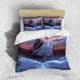 thumbnail image 3 of Juego de cama de tres piezas con estampado de dibujos animados de Disney Frozen Elsa y funda de almohada para niños o adultos, tamaño King, Queen, Full y Twin, 3 of 5
