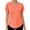 Orange women v neck tshirt a1, variant on MORESEC Women V Neck Short Sleeve Curved Hem Slim Tshirt Casual Workout Blouses Dressy Summer Tops for Vacation Fashion Clothes, Mint Green M