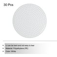 thumbnail image 3 of Hoja de malla de plástico Unique Bargains 7,7cm/3' Blanco Paquete de 30, 3 of 5