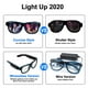 thumbnail image 3 of Gafas inalámbricas YourFocus con luz LED que brillan en la oscuridad, gafas de neón para fiestas rave, EDM, Halloween, Navidad (verdes), 3 of 6