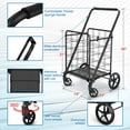 thumbnail image 6 of Super Deluxe Swiveler Cart | Swivel Front wheels for Shopping, Sport Events and More, 6 of 7