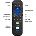 thumbnail image 3 of Replaced Remote Control Only for Roku TV, Compatible for TCL Roku/Hisense Roku/Onn Roku/Sharp Roku/Element Roku/Westinghouse Roku/Philips Roku Series Smart TVs (Not for Roku Stick and Box), 3 of 6