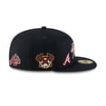 thumbnail image 6 of Men's-New Era  Navy Atlanta Braves 59FIFTY 2025 ASG Logos Fitted Hat, 6 of 7