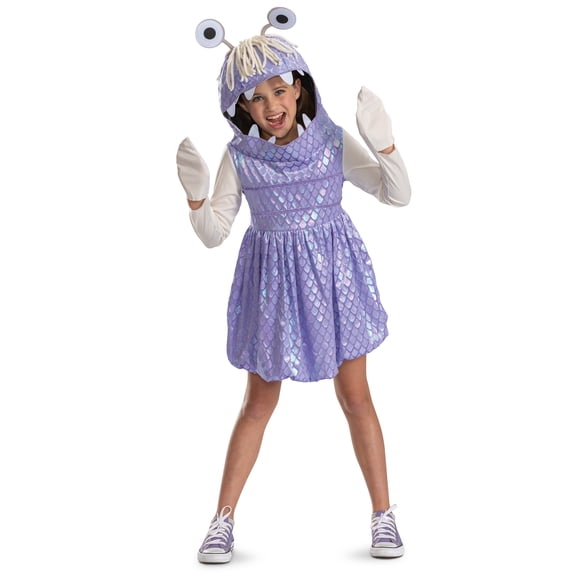 Disney Monsters Inc. Boo Halloween Costume for Children, Girls Size M (7/8), by Disguise