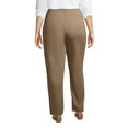 thumbnail image 2 of Lands' End Women's Plus Size Sport Knit High Rise Elastic Waist Pants, 2 of 3
