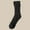 Black, variant on Sunbona Women's Cozy Winter Socks Thermal Lined Sleeping Socks Non Floor Warm Fuzzy Slipper Socks For Indoor Outdoor Comfort