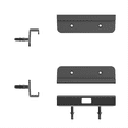 thumbnail image 2 of Tablet Wall Mount Fixed By Adhesive or Screw Adhesive Tablet Stand for //E-Reader Black, 2 of 10