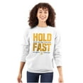 thumbnail image 3 of US Navy Hold Fast Sailors Are Forged Unisex Plus Size Sweatshirt Brisco Brands 2X, 3 of 5