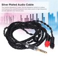 thumbnail image 4 of Audio Cable For  Silver Plated Audio Cable Occ Audio Cable Auxiliary Cable Double Needle 8 Core Balanced OCC Silver Plated Audio Cable For  HD600 HD5804.4mm Balanced, 4 of 8
