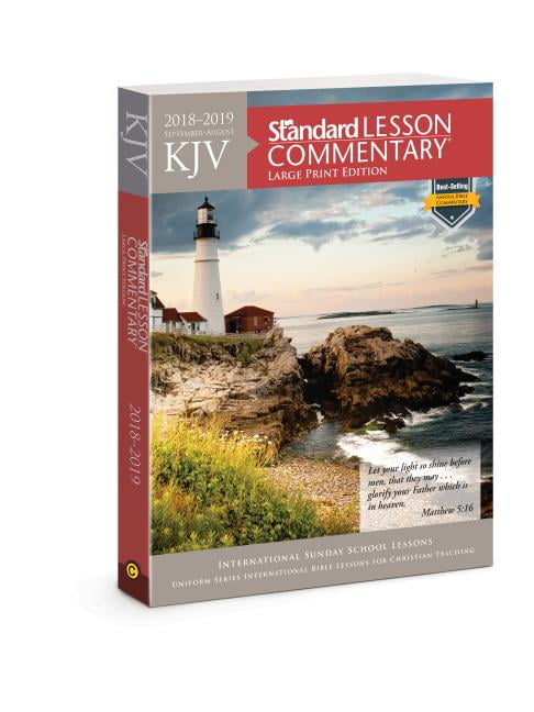 Standard Lesson Comm KJV Standard Lesson Commentary R Large Print standard-lesson-comm-kjv-standard-lesson-commentary-r-large-print