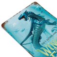 thumbnail image 7 of Vintage Tin Signs Dragon Wings Of Fire Retro Metal Sign Retro Garage Poster Bar Wall Sign Vintage Pub Sign Home Wall Decor 8x12 Inch, 7 of 7