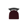 thumbnail image 3 of 410 Jackie 25" Swivel Counter Stool with Black Wrinkle Finish and Canter Bordeaux Seat, 3 of 4