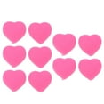 thumbnail image 1 of 10 PCS Tennis Racket Vibration Dampener Heart Shape Silicone Tennis Shock Absorber Pink, 1 of 5