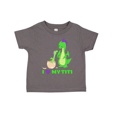 

Inktastic I Love My Titi Gift Toddler Boy or Toddler Girl T-Shirt