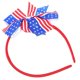 thumbnail image 2 of America Flag Hair Clip Kids Baby Girls Bowknot Hairpins for Independence Day 4th of July National Day, 2 of 4