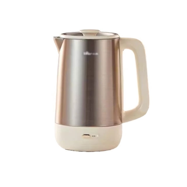 Bouilloire Électrique Domestique pour Faire Bouillir l'Eau, Isolation Intégrée, Double Couche, Acier Inoxydable 304, Bouilloire à Thé, Thermostat, Bouilloire Électrique