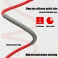 thumbnail image 5 of Cuerda de saltar larga para niños y adultos, cuerda de saltar doble holandesa, cuerdas de saltar ajustables con núcleo de cuerda trenzada de nailon de alta resistencia, 5 of 5