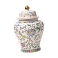 thumbnail image 4 of Tarro de jengibre de cerámica Jarrón De Jengibre, Jarrón De Porcelana, Tarro De Jengibre, Tarro Decorativo Para Decoración Del Hogar, Tapa Hermética Blanca, 15x23cm Fanmusic Tarro de jengibre de cerámica, 4 of 7