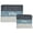 Navy/Cyan/White, variant on Tallit and Tefillin Bag Set for Jewish Prayer Shawl Zippered Leatherette Bags with Plastic Protection Cover (Navy/Grey/White)