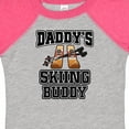 thumbnail image 4 of Inktastic Daddys Skiing Buddy Kids Skis Boys or Girls Baby Bodysuit, 4 of 5