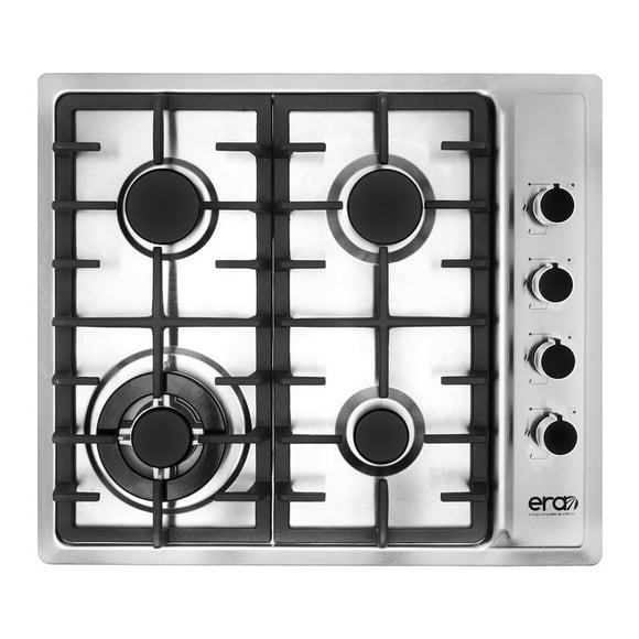 Parrilla Empotrable a Gas Era 4 Quemadores Acero Inoxidable 60 cm PLP-4