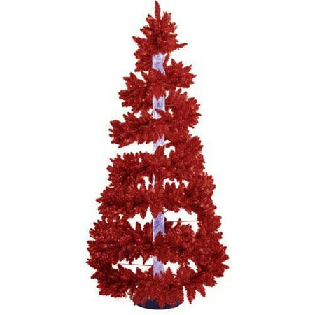 bubble trunk red spiral pre lit christmas tree walmart com 5 foot christmas tree walmart