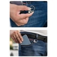 thumbnail image 2 of sweethay Gancho con hebilla de langosta, tacto suave y aspecto hermoso, hebilla de anillo de Metal para teléfono, cuerda colgante Relojes inteligentes Gris, 2 of 6