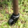 thumbnail image 3 of Pemberly Row Chariot de Service de Patio en Osier, Couleur Espresso, 3 of 3