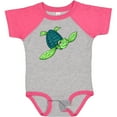 thumbnail image 3 of Inktastic Sea Turtle with Swirls Boys or Girls Baby Bodysuit, 3 of 5