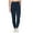 Navy, variant on Womens Plus Size Workout Pants Casual Fleece Lined Warm Soft Yoga Running Joggers Gym Athletic Tapered Pants