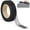 Black, variant on Iron  Hemming Tape, 4/5 Inch x 33 Yards No Sew Hemming Tape, Lightweight Fabric Adhesive Tape,  Witchery Tape Hem Tape for Curtain, Pants, Dresses, Clothes(Black)