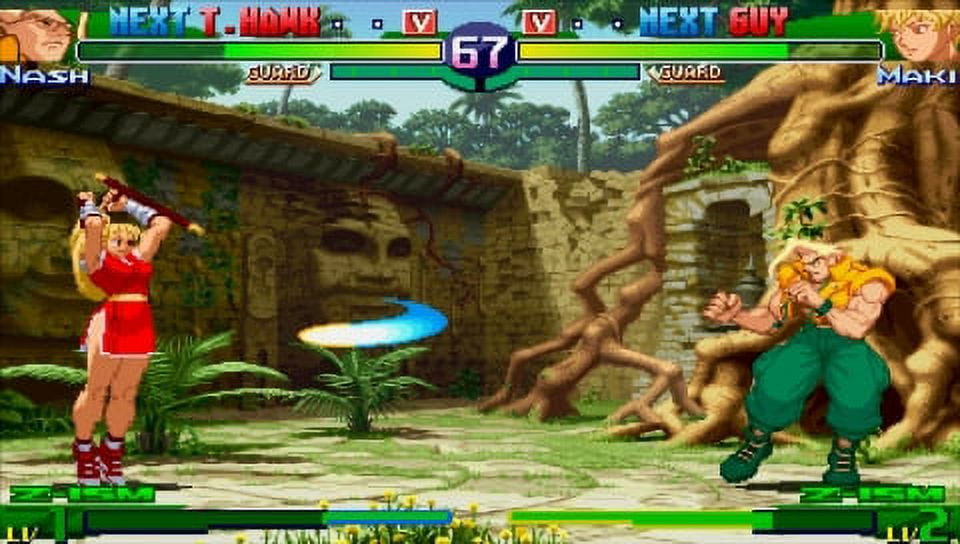 Street Fighter Alpha 3 Max [PSP] - Cammy Gameplay (Expert Mode