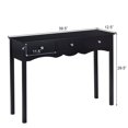 thumbnail image 2 of Costway Console Hall table Side Table Desk Accent Table 3 Drawers Entryway, 2 of 10