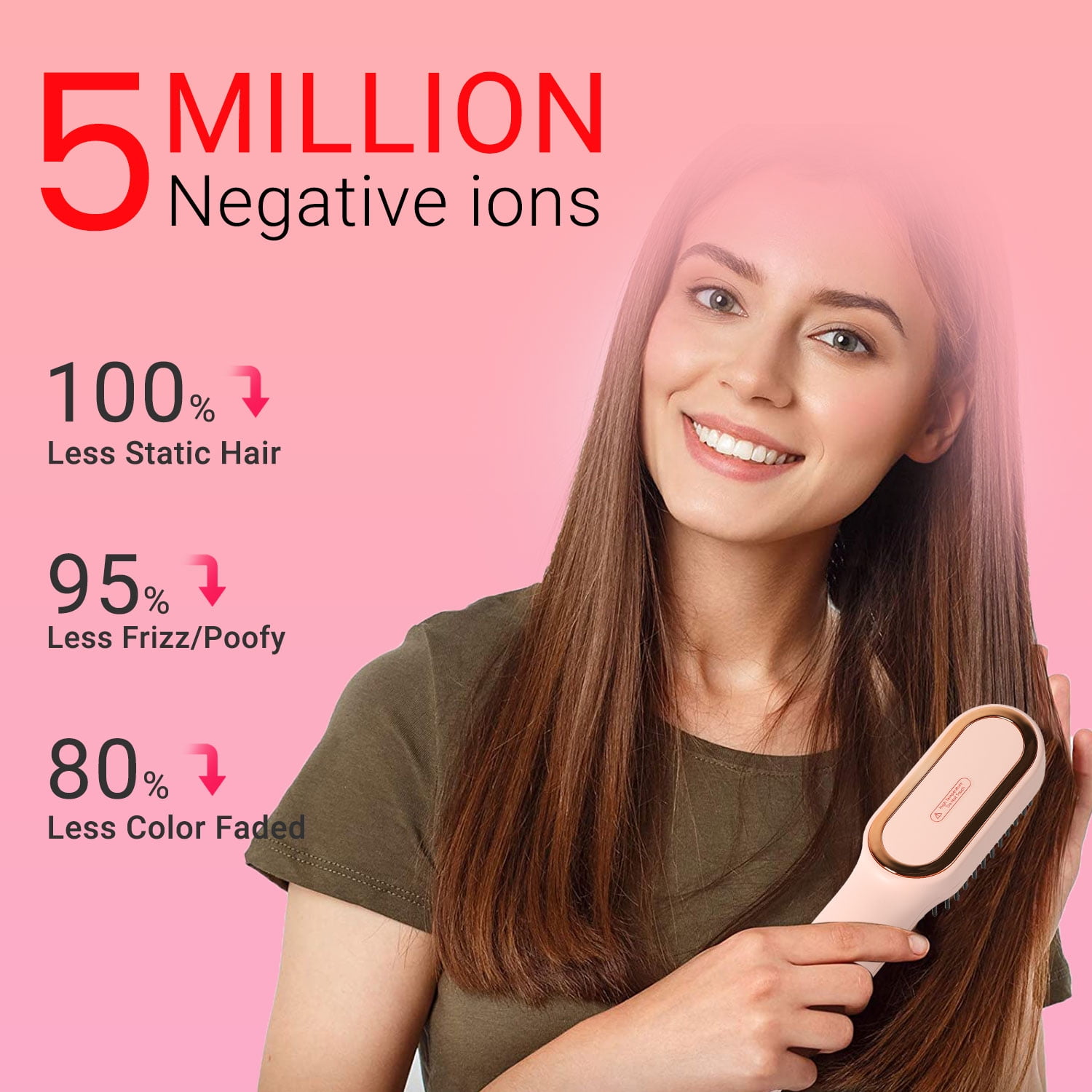 Kipozi flat iron pink sales