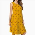 thumbnail image 2 of Mrs Fox'S Spring Summer Dresses For Women Fashion Dress Casual Sleeveless Loose Sundress With Pockets, 2 of 4
