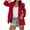 Red, variant on biudgviw Womens Business Casual Blazer Lapel Neck Work Office Suit Jackets Long Sleeve Elegant Dressy Fall Outwear with Pockets