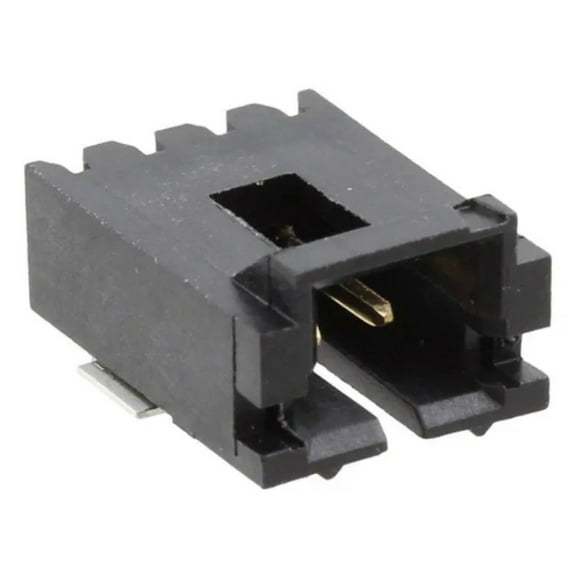 Pack of 5 5-147278-1 Connector Header 2POS 2.54MM Surface Mount, Right Angle 2 position 0.100: RoHS, Cut Tape