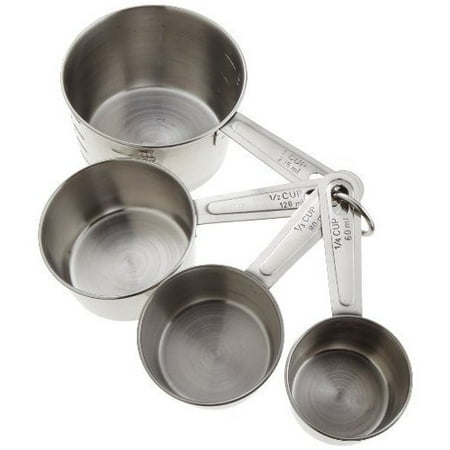 goodcook Stainless Steel Measuring Cup Set, 4