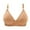 Beige, variant on jsaierl Bras for Women No Wire Support T-shirt Bras Seamless Comfortable Bralettes Stretch Everyday Full Figure Bras