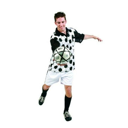 Soccer Player Costume - Size Adult Standard