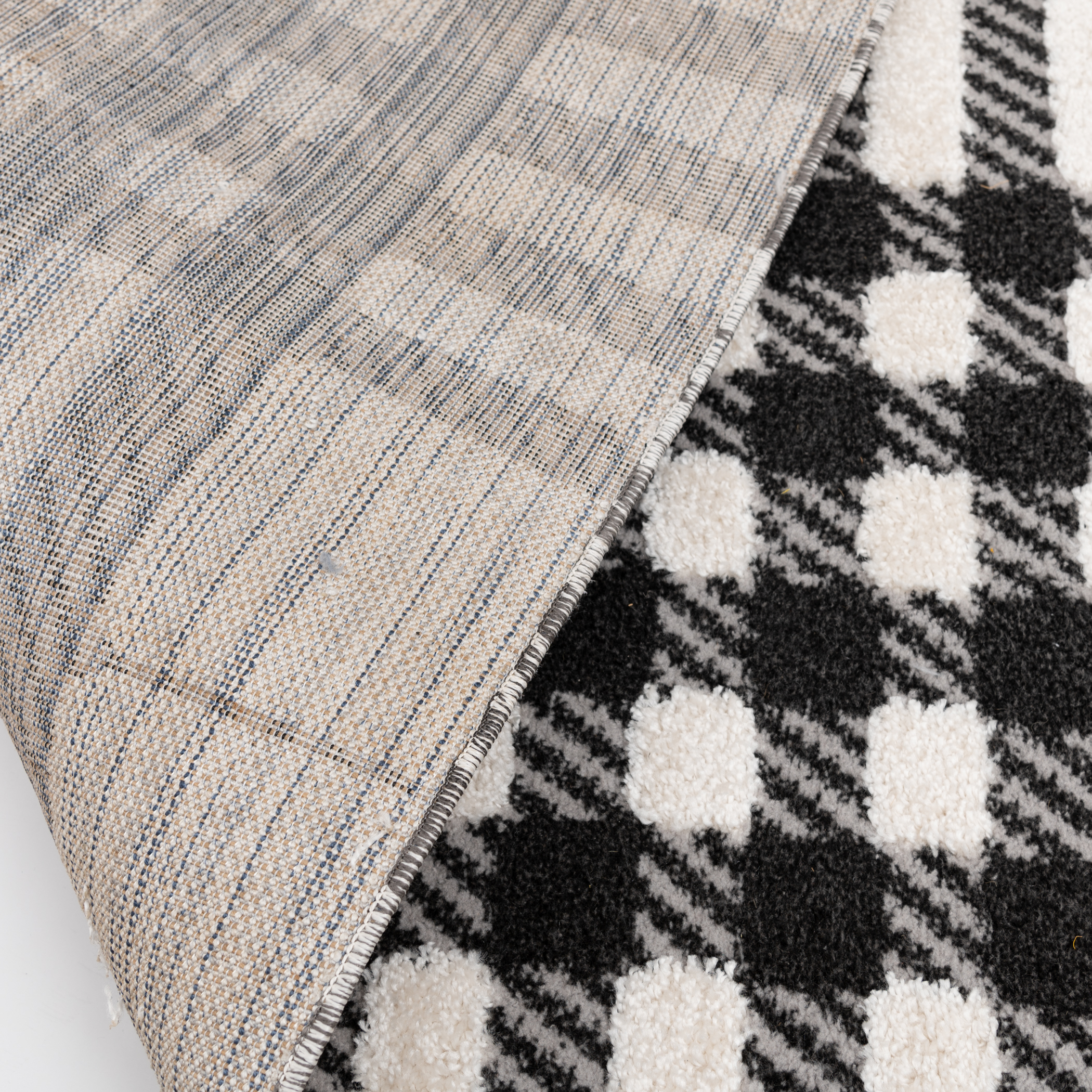Better Homes & Gardens Transitional Plaid Indoor Area Rug, 7.83' x 9.17'