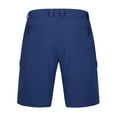 thumbnail image 4 of Little Donkey Andy Men's 10 Inch Quick Dry Cargo Shorts Stretch Lightweight Outdoor Hiking Shorts UPF 50 Deep Blue Size M, 4 of 8