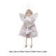 thumbnail image 3 of Navideña Muñeca Creativa Niña Ángel Navidad Suministros Navidad Regalo Navidad (gris), 3 of 6