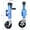 Blue, variant on Car Jack Trailer Jack, Boat Trailer Jack 32.8 in, Bolt-on Trailer Tongue Jack Weight Capacity 1000 lb, with PP Wheels and Handle for Lifting RV Trailer, Horse Trailer, Utility Trailer, Yacht Trailer,
