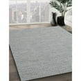 thumbnail image 3 of Ahgly Company Machine Washable Indoor Square Contemporary Grey Gray Area Rugs, 5' Square, 3 of 7