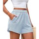 thumbnail image 5 of Shorts tipo bóxer a rayas para mujer PRETTYGARDEN, 5 of 9